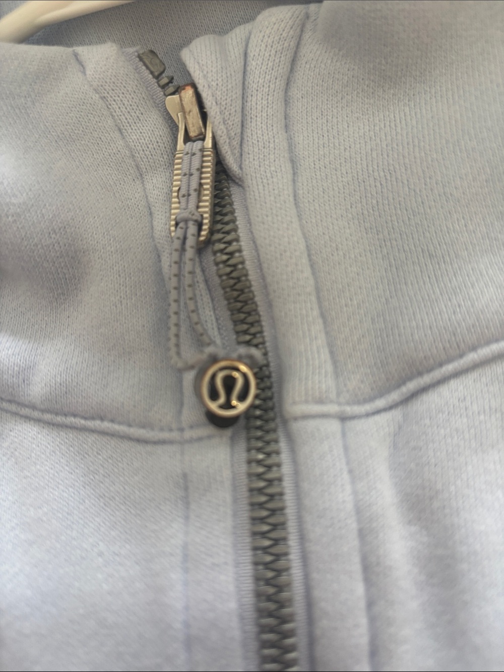 lululemon athletica Light Blue Half-Zip Hoodie - Picture 2 of 4